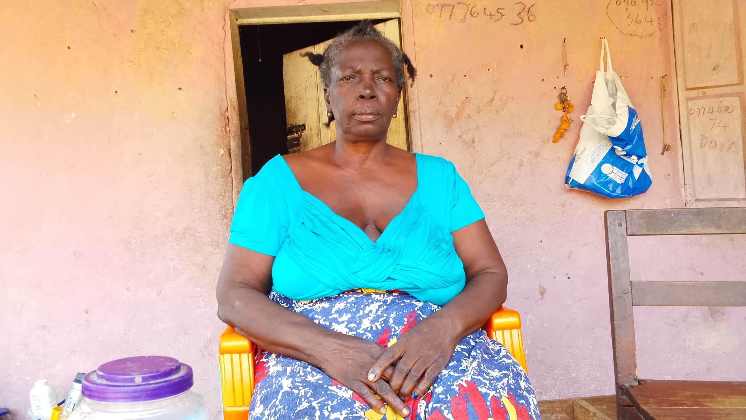 Sarah RI Kanu, a hypertension patient. 