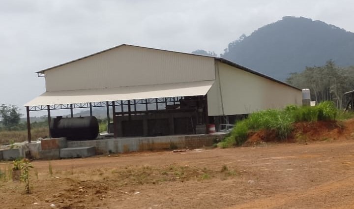 The plant of Tuolei Stone SL Limited in Gbonkoh Lal. Photo Credit: Jonathan Jackson Komeh.