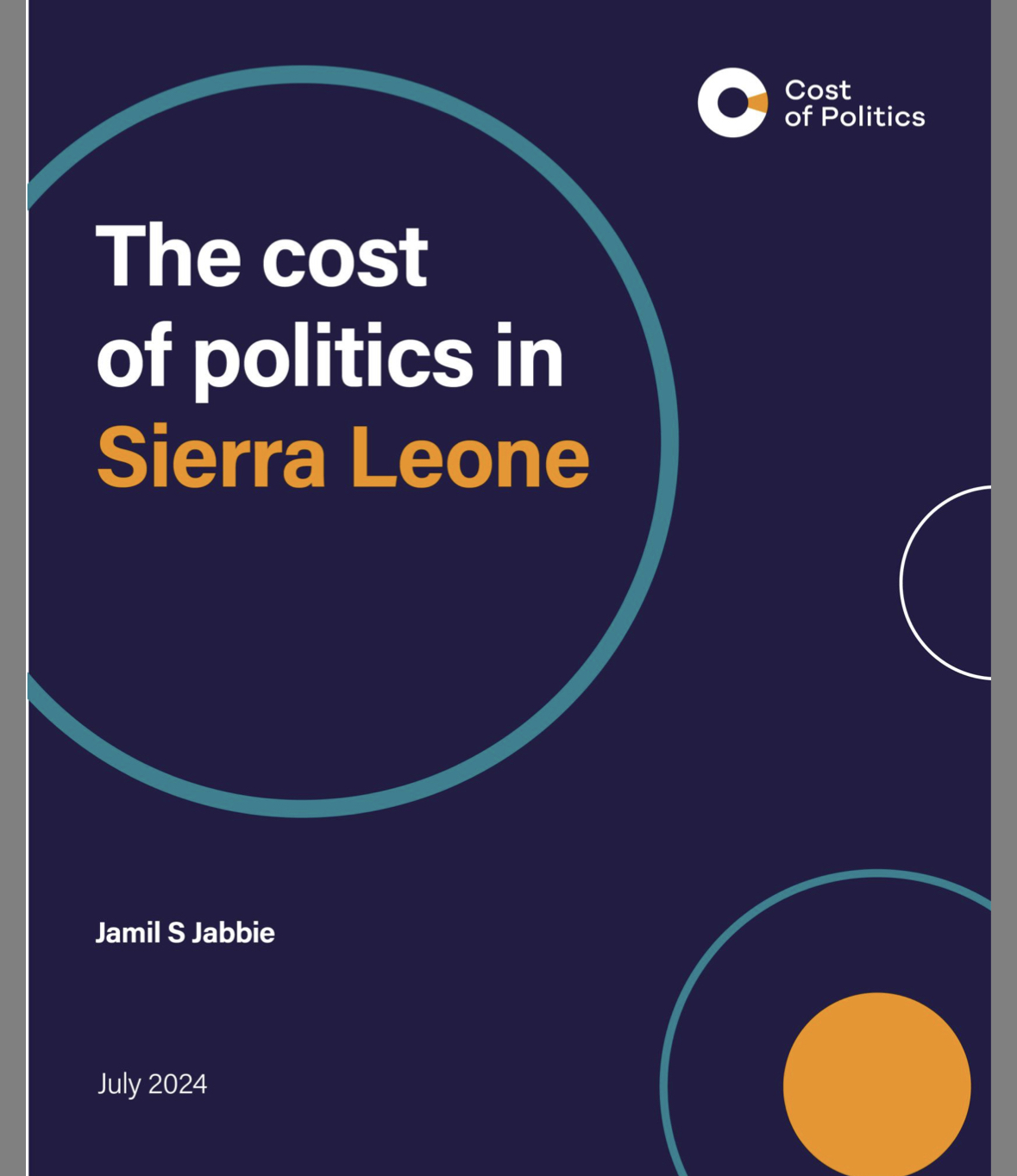 Cost of Politics Report-Sierra Leone
